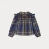 BONPOINT Blouse Domitille Ecossais Marine -BONPOINT Soldes W03GBLW00009 470 W03GBLW00009 470 1 0baa6a6a 9877 40dd 897d 9d11c423a9e2