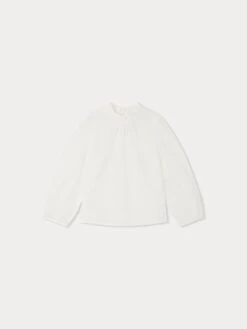 BONPOINT Blouse Tallulah Blanc Lait