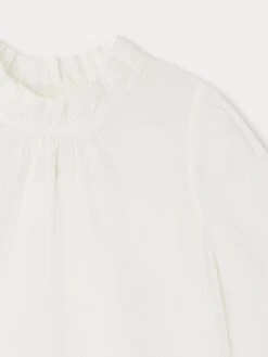BONPOINT Blouse Tallulah Blanc Lait -BONPOINT Soldes W03GBLW00018 002 W03GBLW00018 002 3