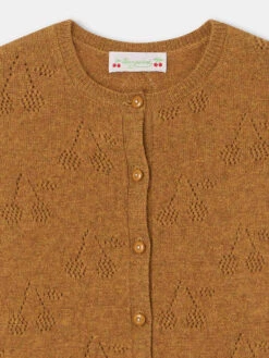 BONPOINT Cardigan Thindra Camel -BONPOINT Soldes W03GCAK00004 061 W03GCAK00004 061 3