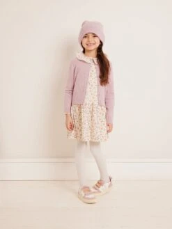 BONPOINT Cardigan Thindra Pivoine