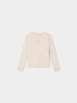 BONPOINT Cardigan Bothilda Rose Poudré
