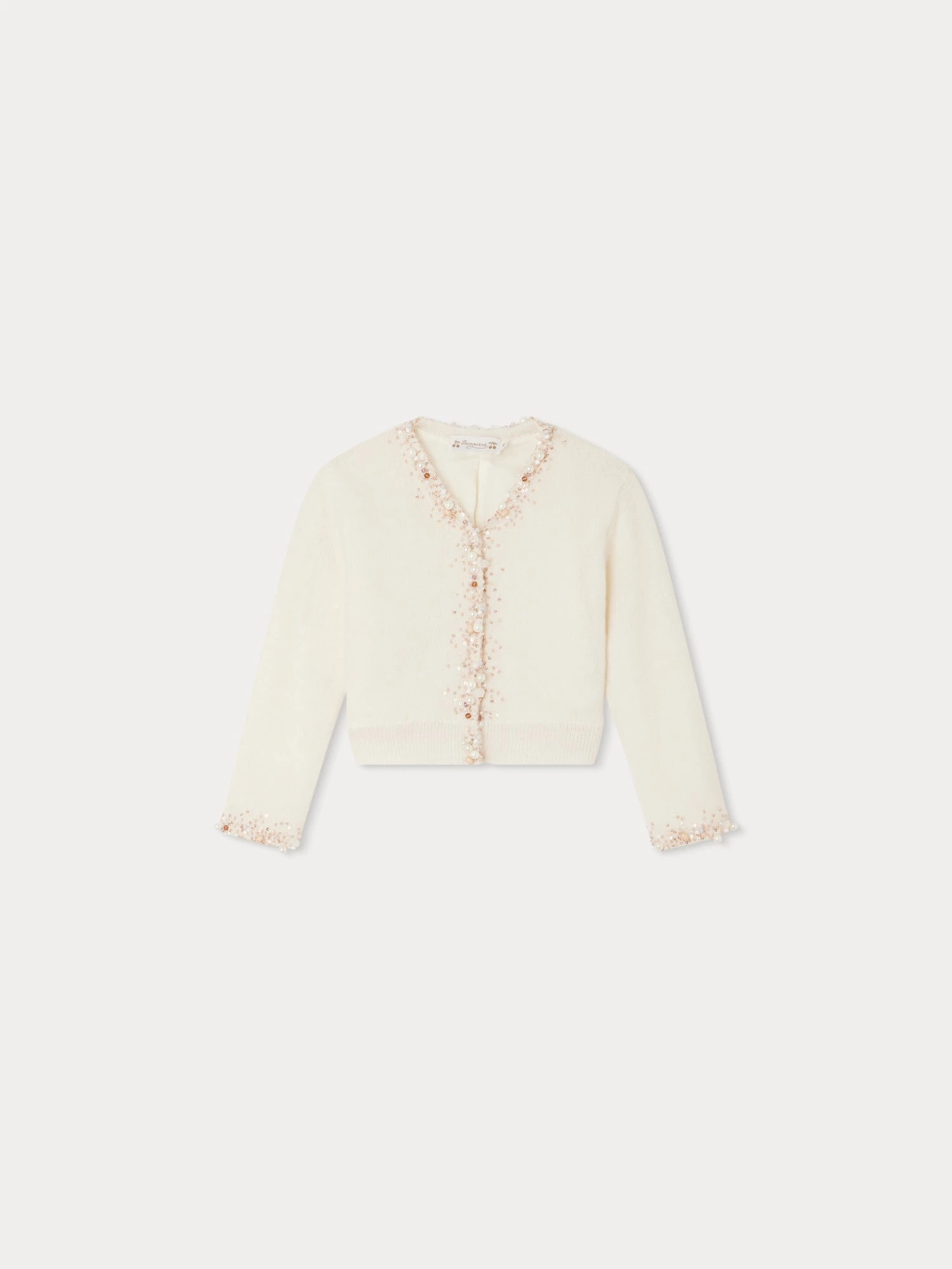 BONPOINT Cardigan Divine Blanc Lait 3 BONPOINT Cardigan Divine Blanc Lait