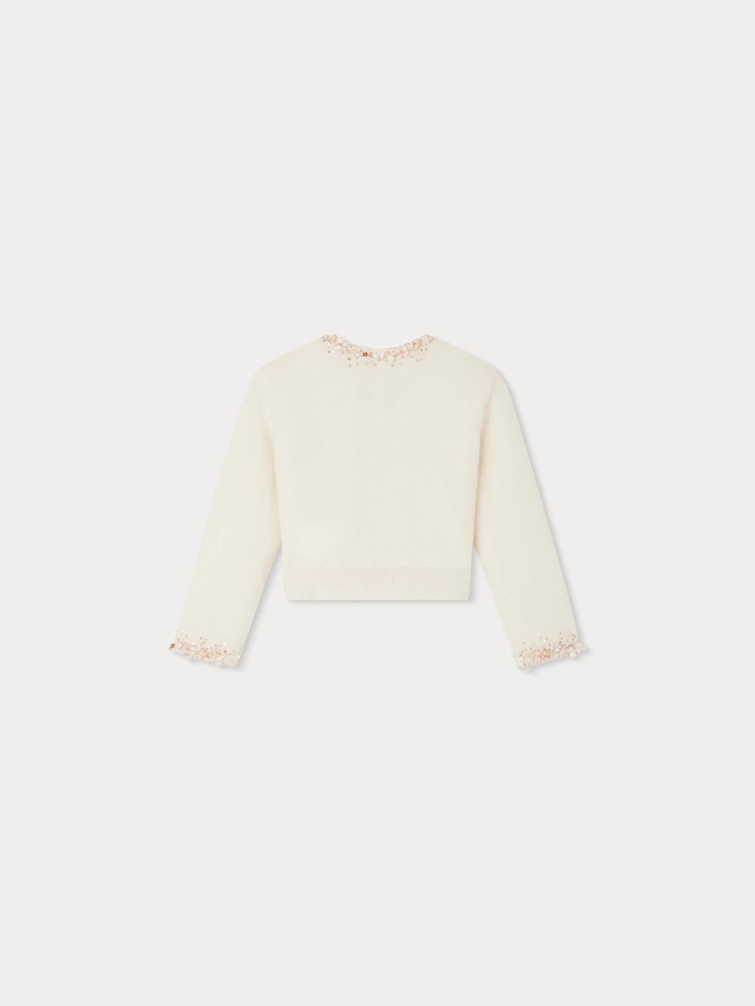 BONPOINT Cardigan Divine Blanc Lait 4 BONPOINT Cardigan Divine Blanc Lait – Image 2