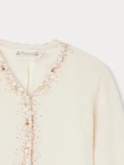 BONPOINT Cardigan Divine Blanc Lait 7 BONPOINT Cardigan Divine Blanc Lait -BONPOINT Soldes W03GCAK99000 002 W03GCAK99000 002 3