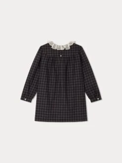 BONPOINT Robe Tamiko Gris Ardoise -BONPOINT Soldes W03GDRW00008 396 W03GDRW00008 396 2