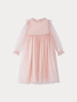 BONPOINT Robe Dalia Rose Fané