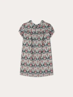 BONPOINT Robe Tia Fleur Figue -BONPOINT Soldes W03GDRW00028 553A W03GDRW00028 553A 2