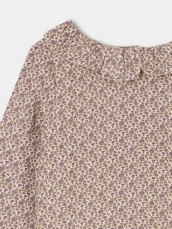 BONPOINT Robe Mariela Fleurs Taupe -BONPOINT Soldes W03GDRW00034 562 W03GDRW00034 562 3