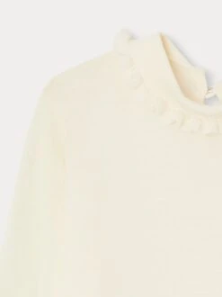 BONPOINT Pull Drynji Blanc Lait -BONPOINT Soldes W03GJUK00023 002 W03GJUK00023 002 3