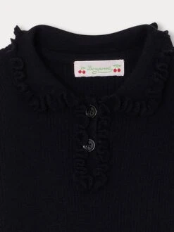 BONPOINT Pull Polo Tiara Marine -BONPOINT Soldes W03GJUK00024 070 W03GJUK00024 070 3