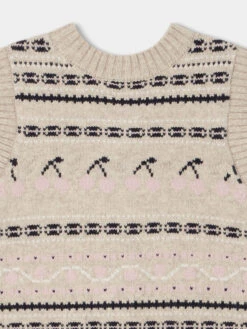 BONPOINT Pull Brianna Gris Chine Clair -BONPOINT Soldes W03GJUK00027 992 W03GJUK00027 992 5