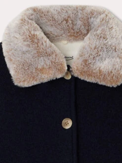 BONPOINT Manteau Temaggie Marine -BONPOINT Soldes W03GOUW00008 070 W03GOUW00008 070 3