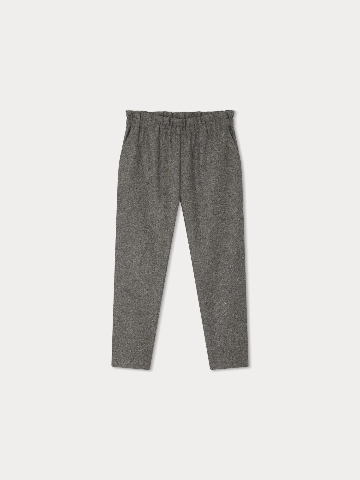 BONPOINT Pantalon Fetiche Gris Chiné Foncé 3 BONPOINT Pantalon Fetiche Gris Chiné Foncé