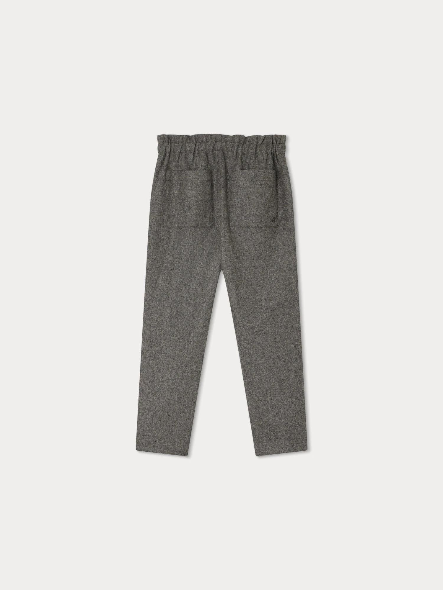 BONPOINT Pantalon Fetiche Gris Chiné Foncé 4 BONPOINT Pantalon Fetiche Gris Chiné Foncé – Image 2
