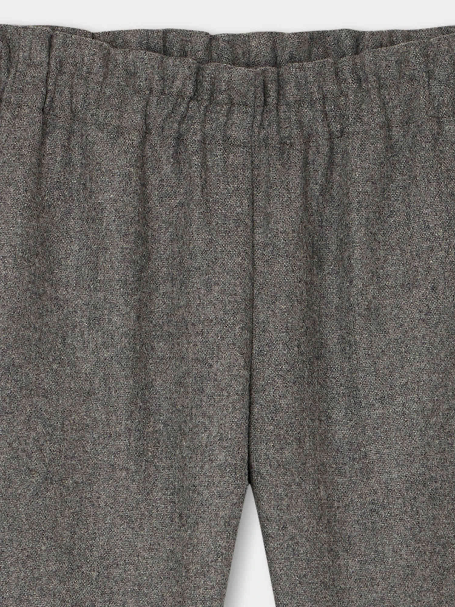 BONPOINT Pantalon Fetiche Gris Chiné Foncé 5 BONPOINT Pantalon Fetiche Gris Chiné Foncé – Image 3