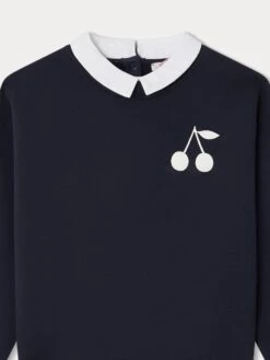 BONPOINT Sweatshirt Claudia Marine -BONPOINT Soldes W03GSWK00005 170 W03GSWK00005 170 3
