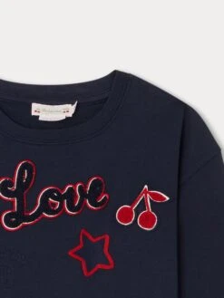 BONPOINT Sweatshirt Talya Marine 7 BONPOINT Sweatshirt Talya Marine -BONPOINT Soldes W03GSWK00050 170 W03GSWK00050 170 3