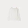 BONPOINT T-shirt Bess Blanc Lait -BONPOINT Soldes W03GTSK00008 002 W03GTSK00008 002 1