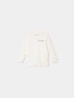BONPOINT T-shirt Blanca Blanc Lait