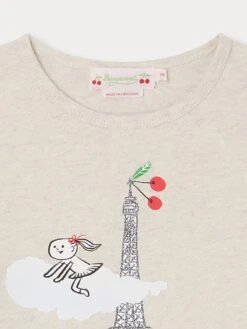 BONPOINT T-shirt Tidjiane Gris Chine Clair -BONPOINT Soldes W03GTSK00019 192 W03GTSK00019 192 3