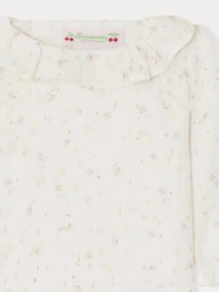 BONPOINT Blouse Ganiti Fleurs Bleu Aqua 7 BONPOINT Blouse Ganiti Fleurs Bleu Aqua -BONPOINT Soldes W03NBLW00003 512 W03NBLW00003 512 3