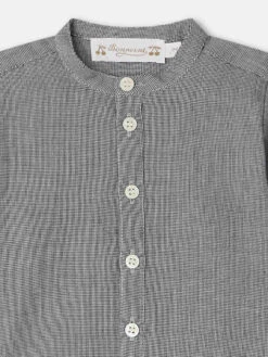 BONPOINT Chemise Cicero Vert Anglais -BONPOINT Soldes W03OSHW00002 348B W03OSHW00002 348B 3