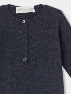 BONPOINT Combinaison Babylou Bleu Orage -BONPOINT Soldes W03PSEK00003 076A W03PSEK00003 076A 3