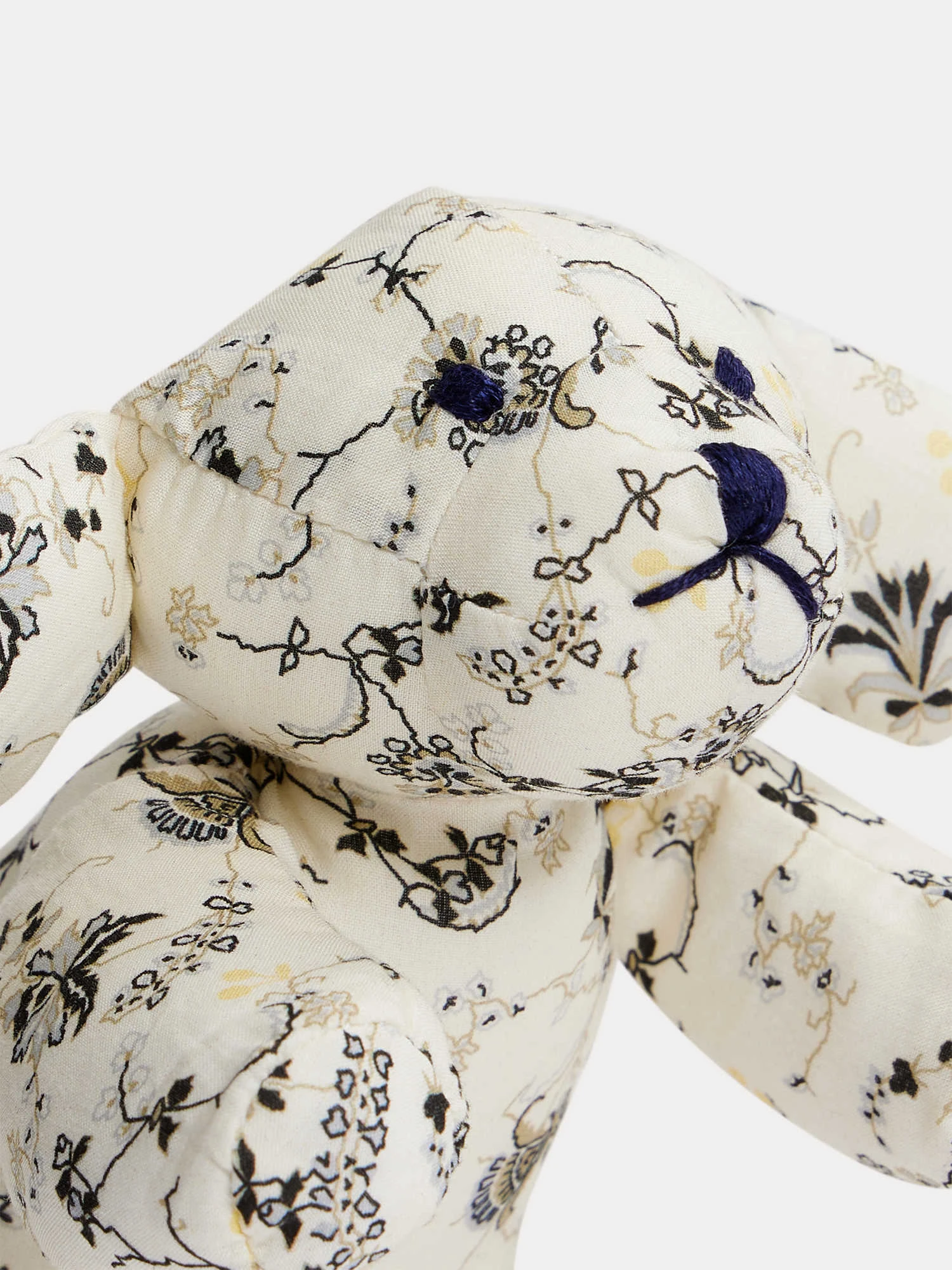 BONPOINT Chien Aimer 15 Cm Fleurs Ecru 5 BONPOINT Chien Aimer 15 Cm Fleurs Ecru – Image 3