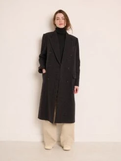 BONPOINT Manteau Opera Noir