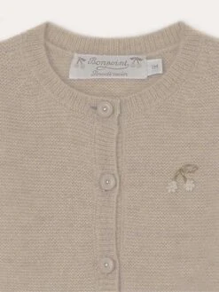BONPOINT Cardigan Teyana Naturel -BONPOINT Soldes W03XCAK00102 106 W03XCAK00102 106 3