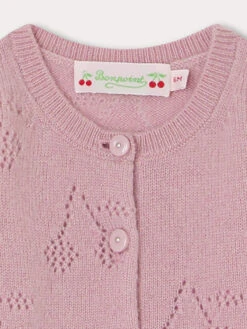 BONPOINT Cardigan Tibile Pivoine -BONPOINT Soldes W03XCAK00104 029C W03XCAK00104 029C 3