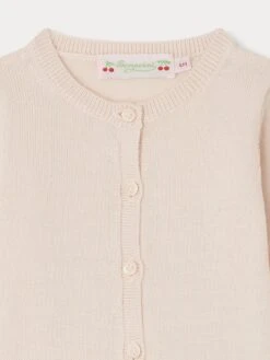 BONPOINT Cardigan Teyana Rose Poudré -BONPOINT Soldes W03XCAK00108 025 W03XCAK00108 025 4