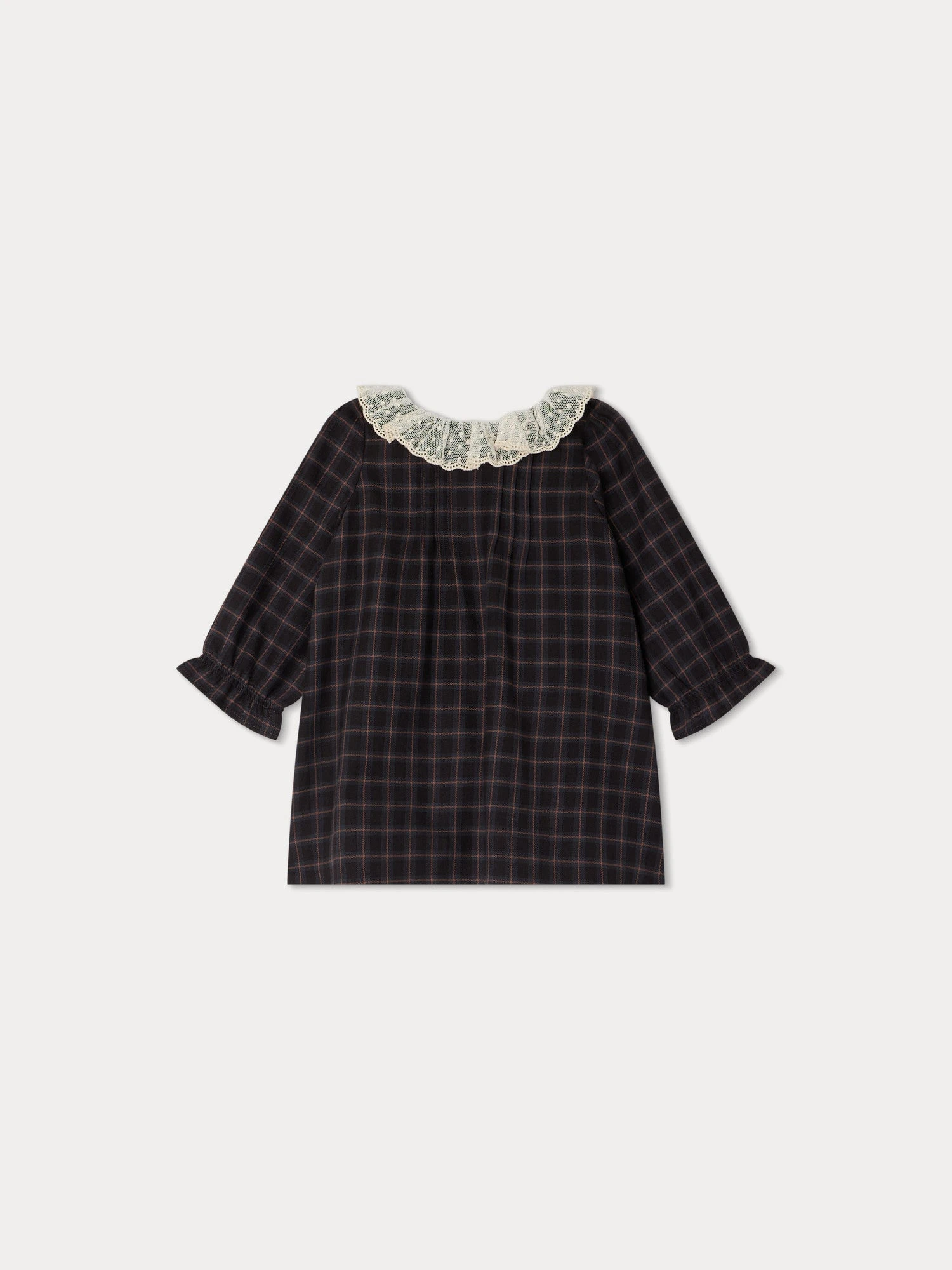 BONPOINT Robe Magnolia Gris Ardoise 3 BONPOINT Robe Magnolia Gris Ardoise