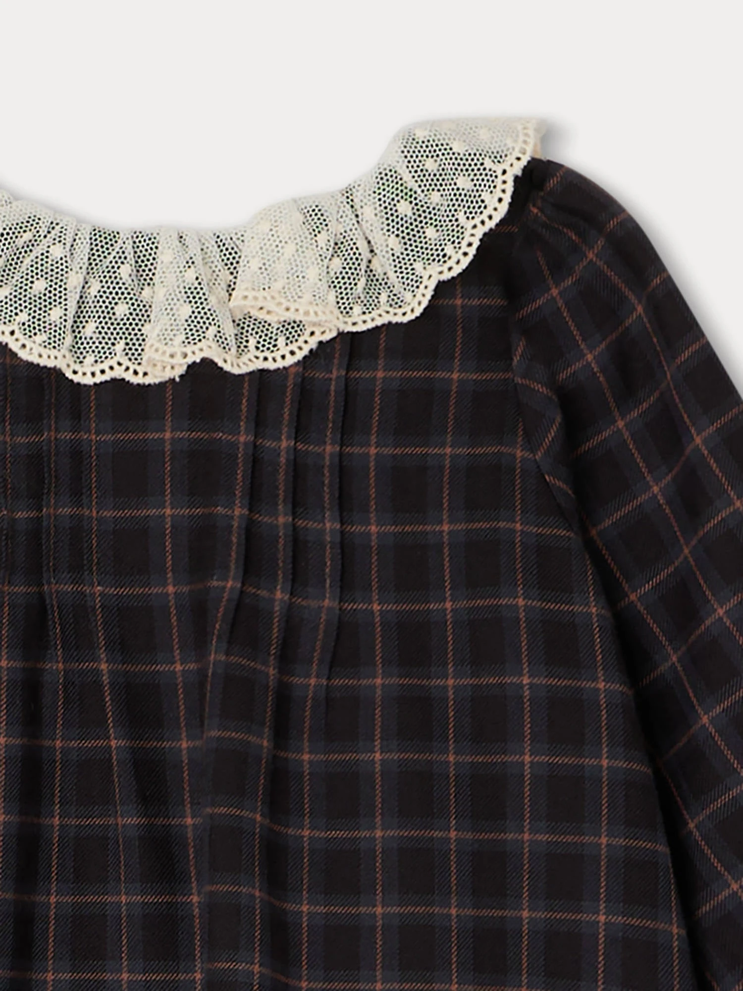 BONPOINT Robe Magnolia Gris Ardoise 5 BONPOINT Robe Magnolia Gris Ardoise – Image 3