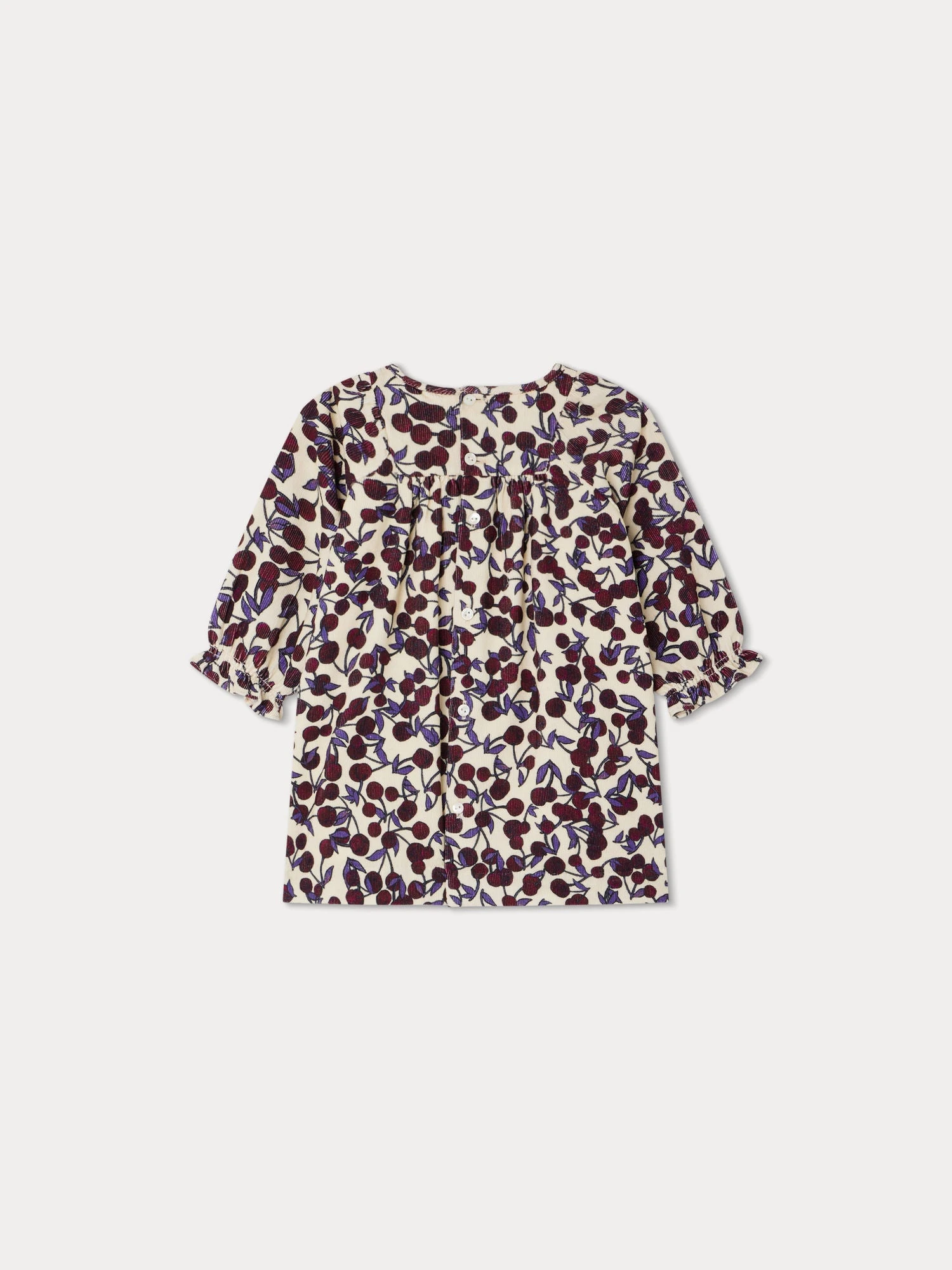 BONPOINT Robe Taelia Imprimé Prune 4 BONPOINT Robe Taelia Imprimé Prune – Image 2