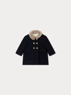 BONPOINT Manteau Moka Marine