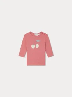 BONPOINT T-shirt Tahsina Fraise