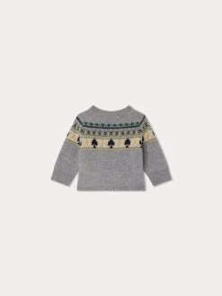 BONPOINT Cardigan Tahiel Multicolore Bleu-gris 8 BONPOINT Cardigan Tahiel Multicolore Bleu-gris -BONPOINT Soldes W03YCAK00103 914 W03YCAK00103 914 3