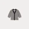 BONPOINT Cardigan Teotim Gris Chiné Moyen -BONPOINT Soldes W03YCAK00105 194A W03YCAK00105 194A 1