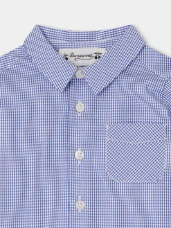 BONPOINT Chemise Malo Indigo -BONPOINT Soldes W03YSHW00001 874 W03YSHW00001 874 3