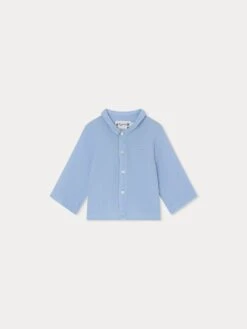 BONPOINT Chemise Boubou Bleu Gris