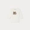 BONPOINT T-shirt Tahsin Blanc Lait -BONPOINT Soldes W03YTSK00004 102 W03YTSK00004 102 1