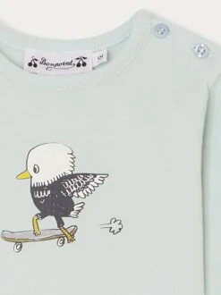 BONPOINT T-shirt Tahsin Ciel -BONPOINT Soldes W03YTSK00005 110 W03YTSK00005 110 3