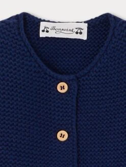 BONPOINT Cardigan Tiany Marine -BONPOINT Soldes W03ZCAK00111 070 W03ZCAK00111 070 3